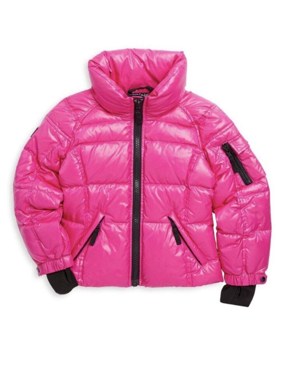 Sam Freestyle jacket Little Girls Down Puffer Coat Size 2 Hot Pink
